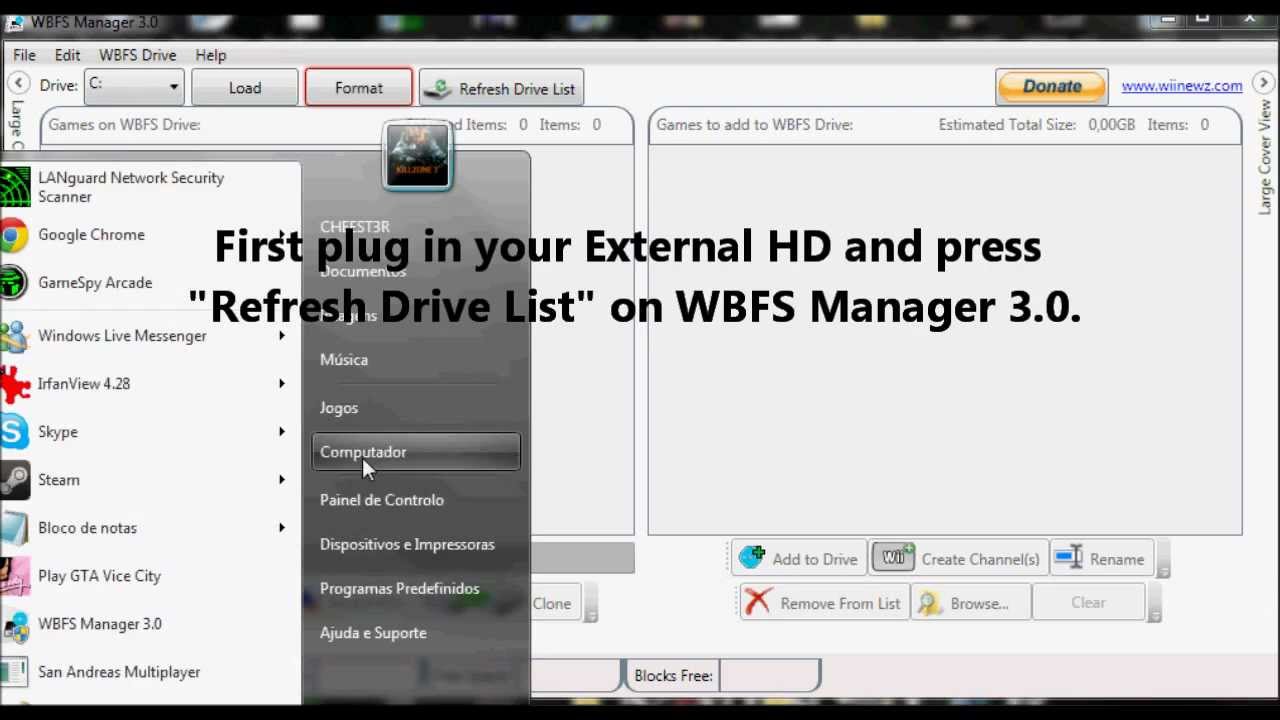wii convert iso to wbfs